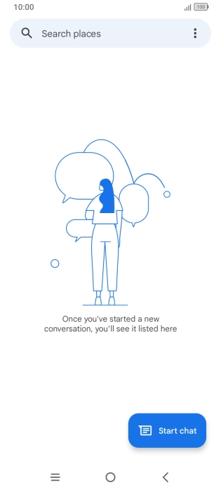 Press Start chat. Press Start chat.