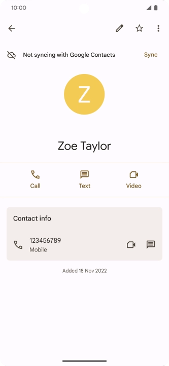 Slide your finger upwards starting from the bottom of the screen to return to the home screen.