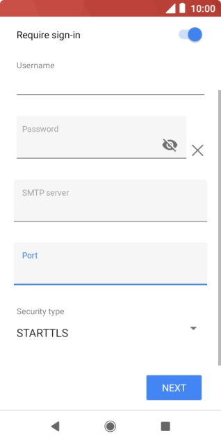 Press the drop down list below 