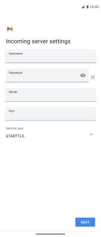 Press the field below 