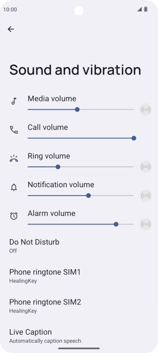 Slide your finger upwards starting from the bottom of the screen to return to the home screen.