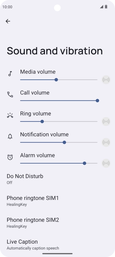 Slide your finger upwards starting from the bottom of the screen to return to the home screen.