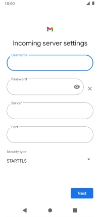 Press the field below 