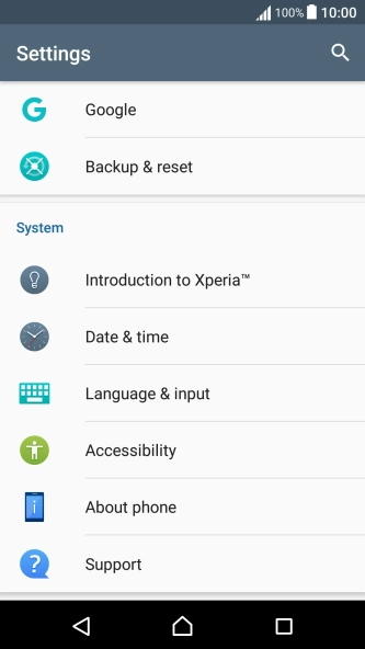 Press Language & input.