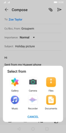 Press Files and go to the required folder.