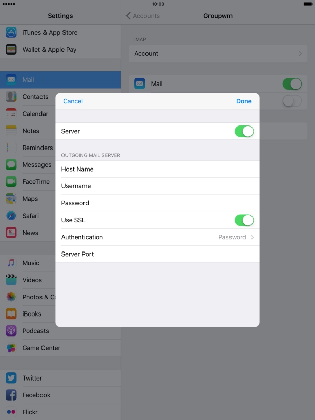 Press the indicator next to Press the indicator next to