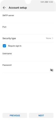 Press the field below 