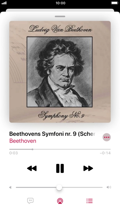 Press arrow right to go to the next audio file.