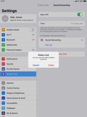 Press Delete. Press Delete.
