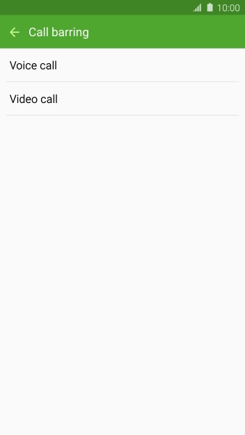 Press Voice call. Press Voice call.