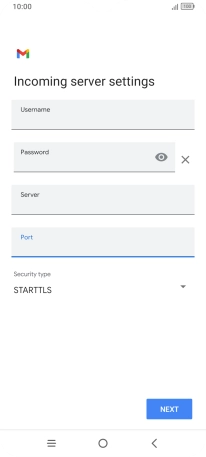 Press the drop down list below Press the drop down list below