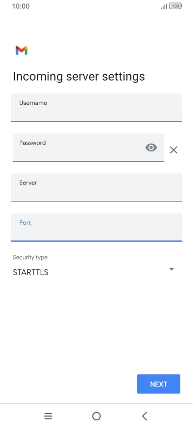 Press the drop down list below Press the drop down list below