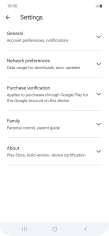 Press Network preferences.