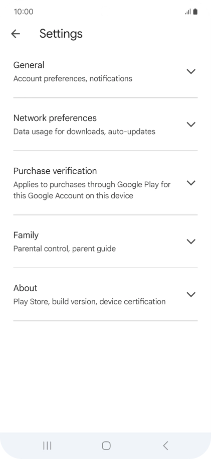 Press Network preferences.