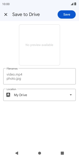 Press the field below 