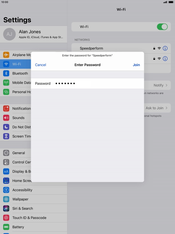 Press Join. Press Join.
