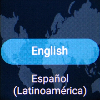 Press the required language.