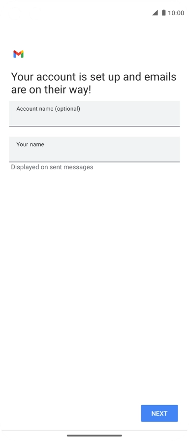 Press the field below 