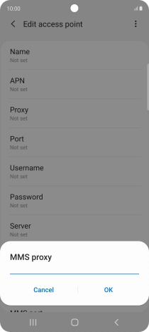 Key in 10.202.002.060 and press OK. Key in 10.202.002.060 and press OK.