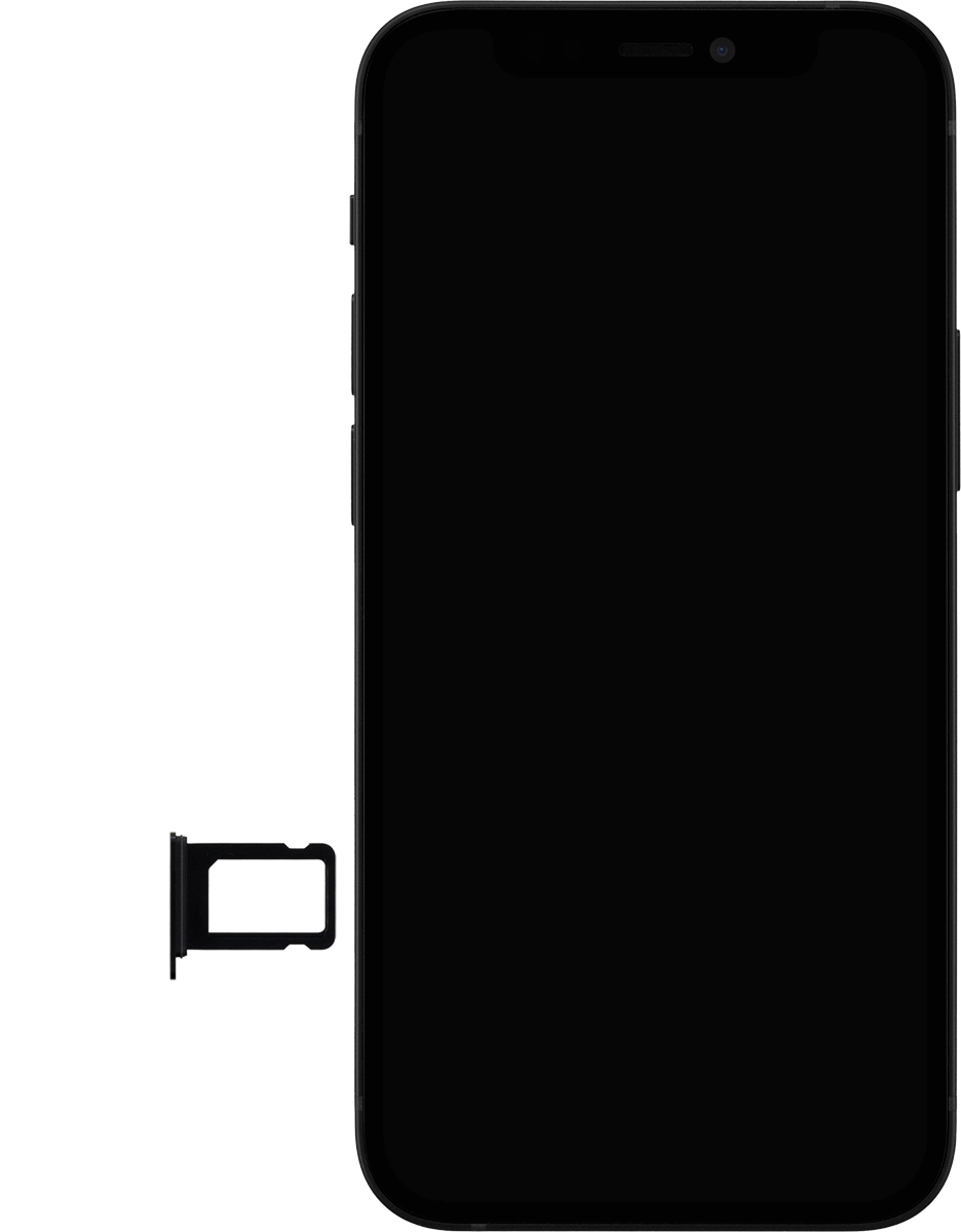 Turn your SIM so the angled corner of the SIM matches the angled corner of the SIM holder.