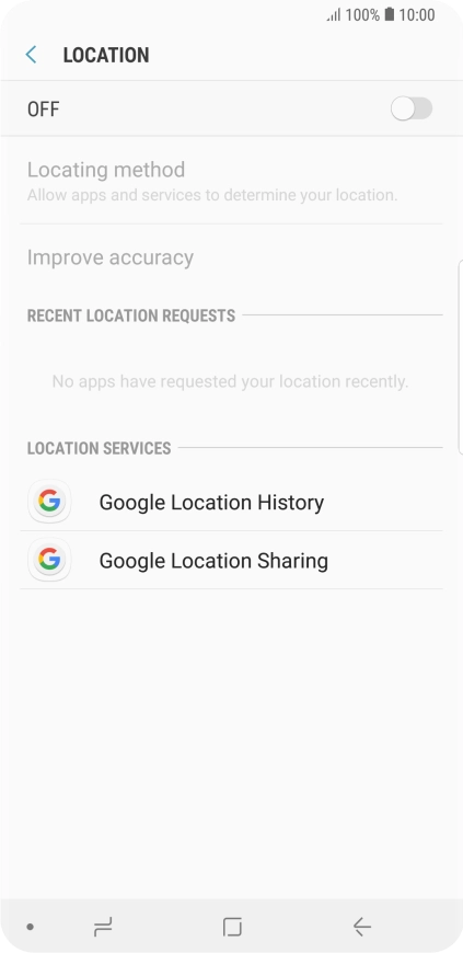 Press the indicator to turn the function on or off. Press the indicator to turn the function on or off.