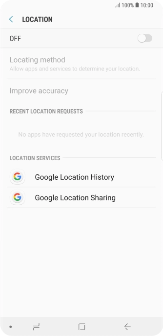 Press the indicator to turn the function on or off. Press the indicator to turn the function on or off.