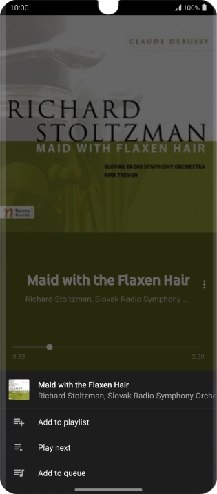 Press Add to playlist.