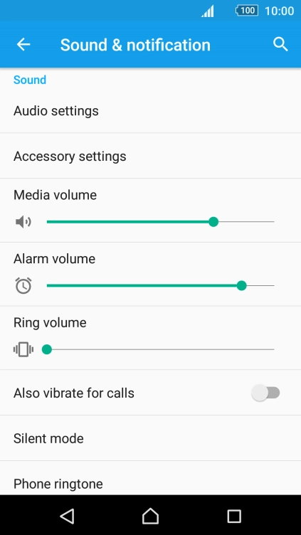 Press Phone ringtone.