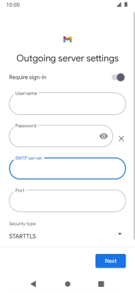 Press the field below 