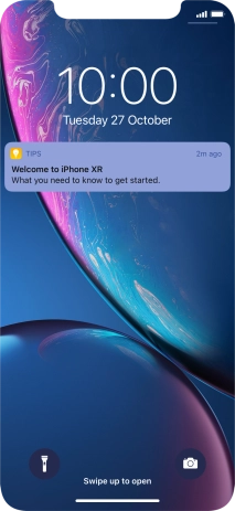 Press the required notification and follow the instructions on the screen to use the selected function.