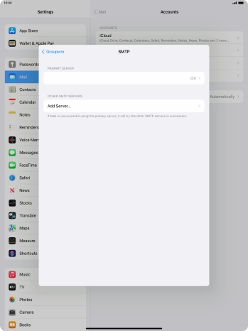 Press the field below 
