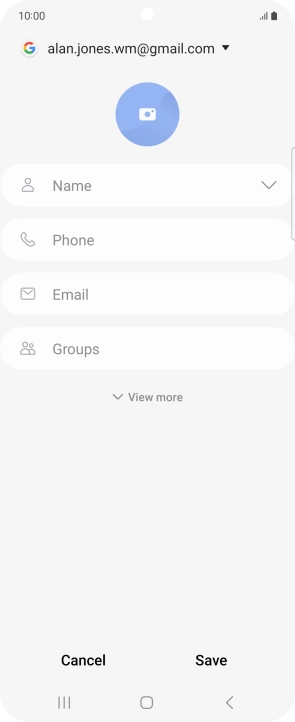 Press Name and key in the required name. Press Name and key in the required name.