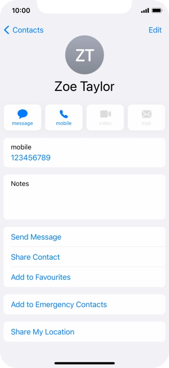 Slide your finger upwards starting from the bottom of the screen to return to the home screen.