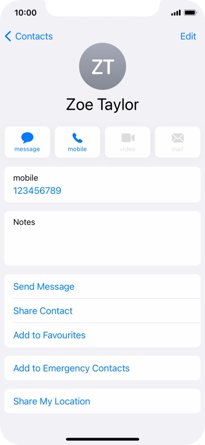 Slide your finger upwards starting from the bottom of the screen to return to the home screen.
