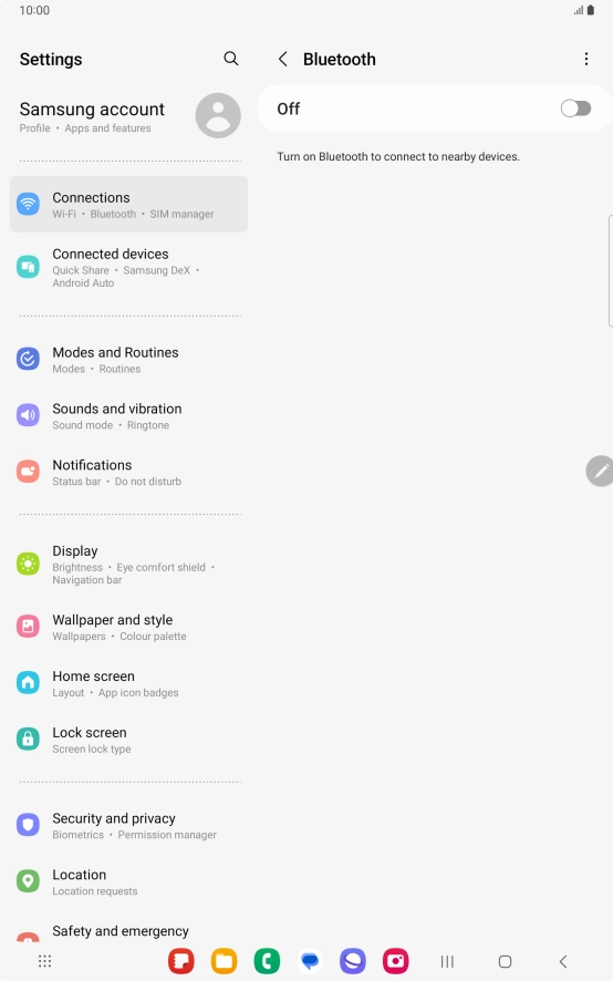 Press the indicator to turn on the function.