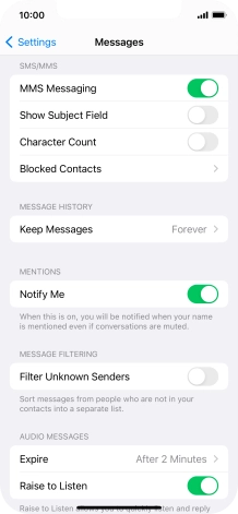Slide your finger upwards starting from the bottom of the screen to return to the home screen.
