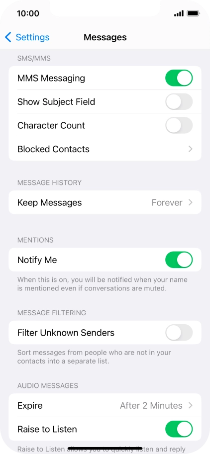 Slide your finger upwards starting from the bottom of the screen to return to the home screen.