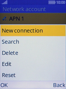 Select New connection.