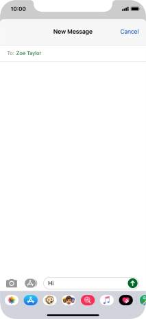 Press the picture icon.