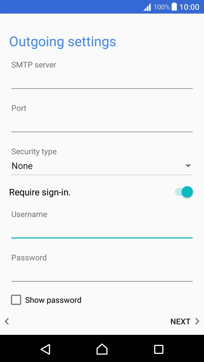 Press the field below Press the field below