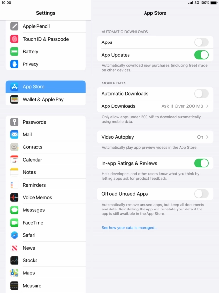 Press the indicator next to Press the indicator next to