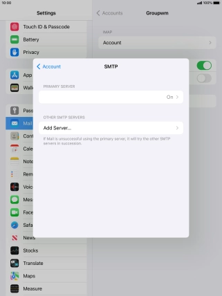 Press the field below 