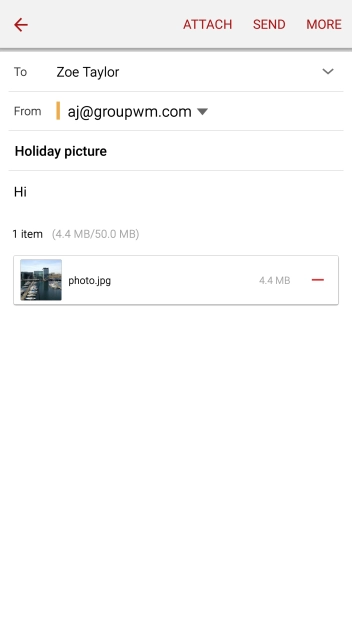 Press SEND when you've finished your email message. Press SEND when you've finished your email message.