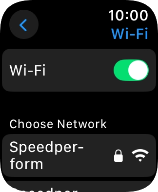 Press the Digital Crown several times to return to standby mode.