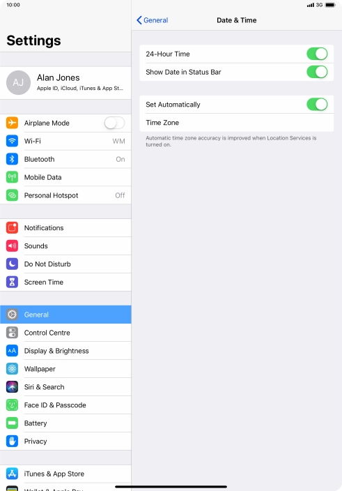 Slide your finger upwards starting from the bottom of the screen to return to the home screen.