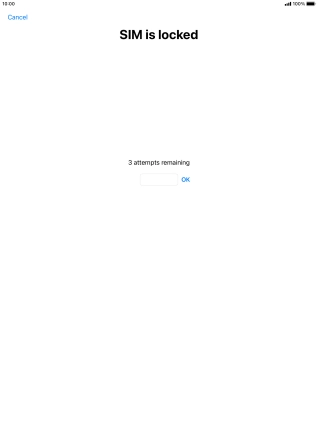 If your SIM is locked, key in your PIN and press OK. If your SIM is locked, key in your PIN and press OK.