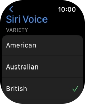 Follow the instructions on the screen to select the required settings.