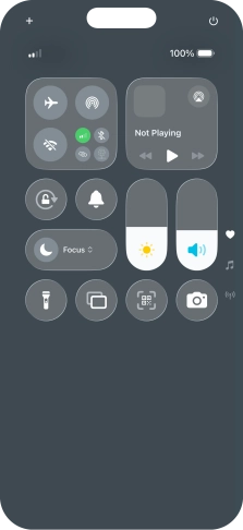 Press the sound mode icon to turn silent mode on or off. Press the sound mode icon to turn silent mode on or off.