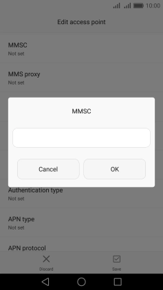 Key in http://pxt.vodafone.net.au/pxtsend and press OK.