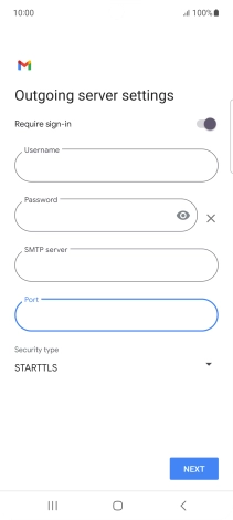 Press the drop down list below 